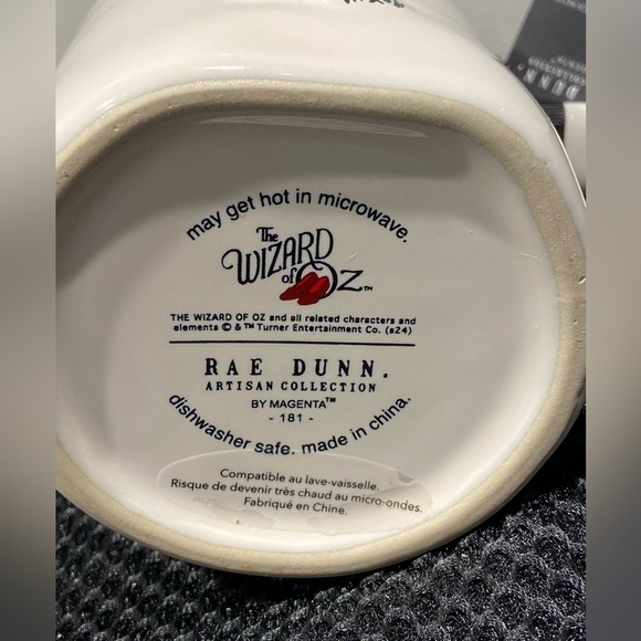 Rae Dunn The Wizard Of Oz Tin Man Big Hearted Mug Brand New - Picture 7 of 14